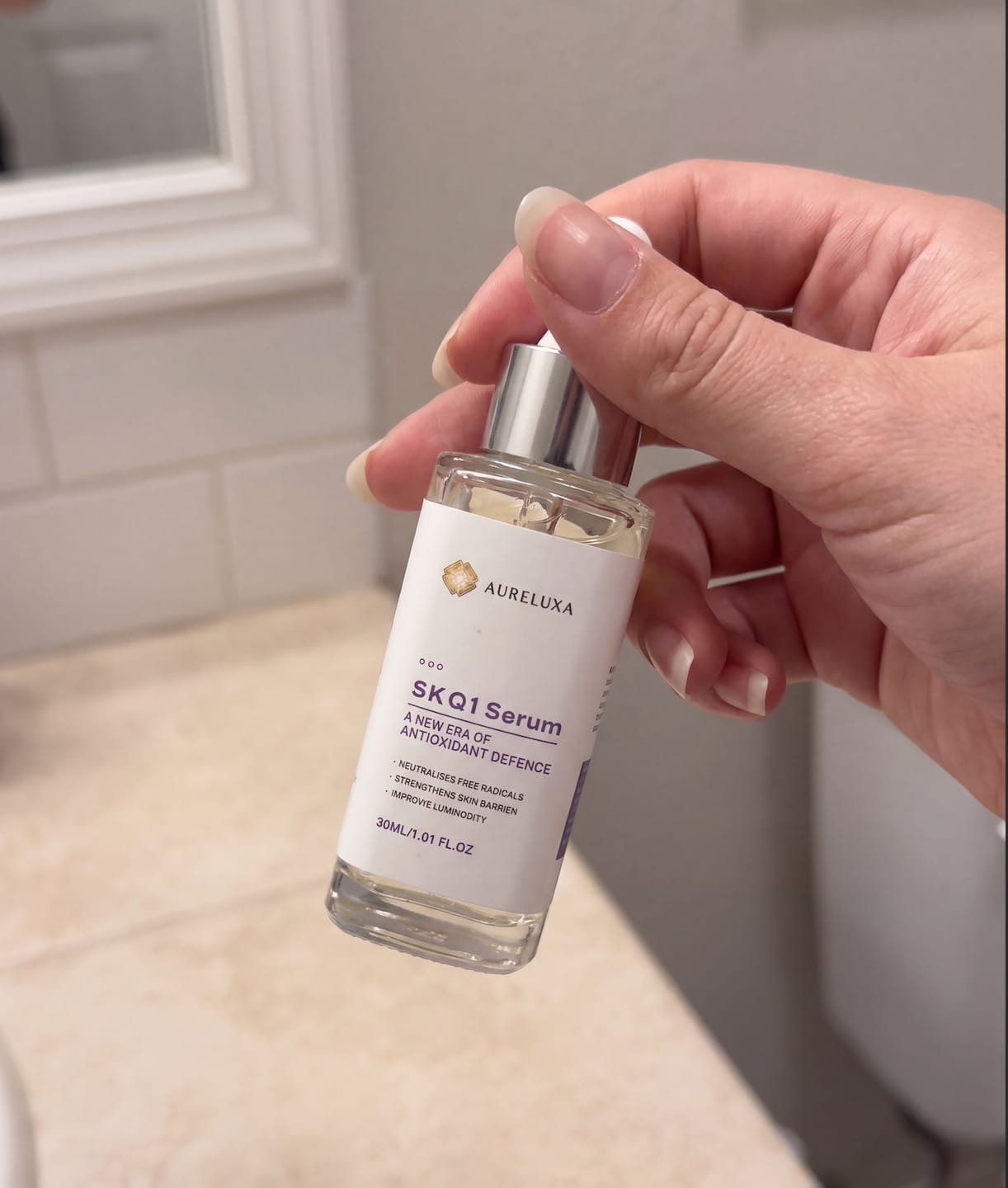 Customer photo review of SKQ1 Serum