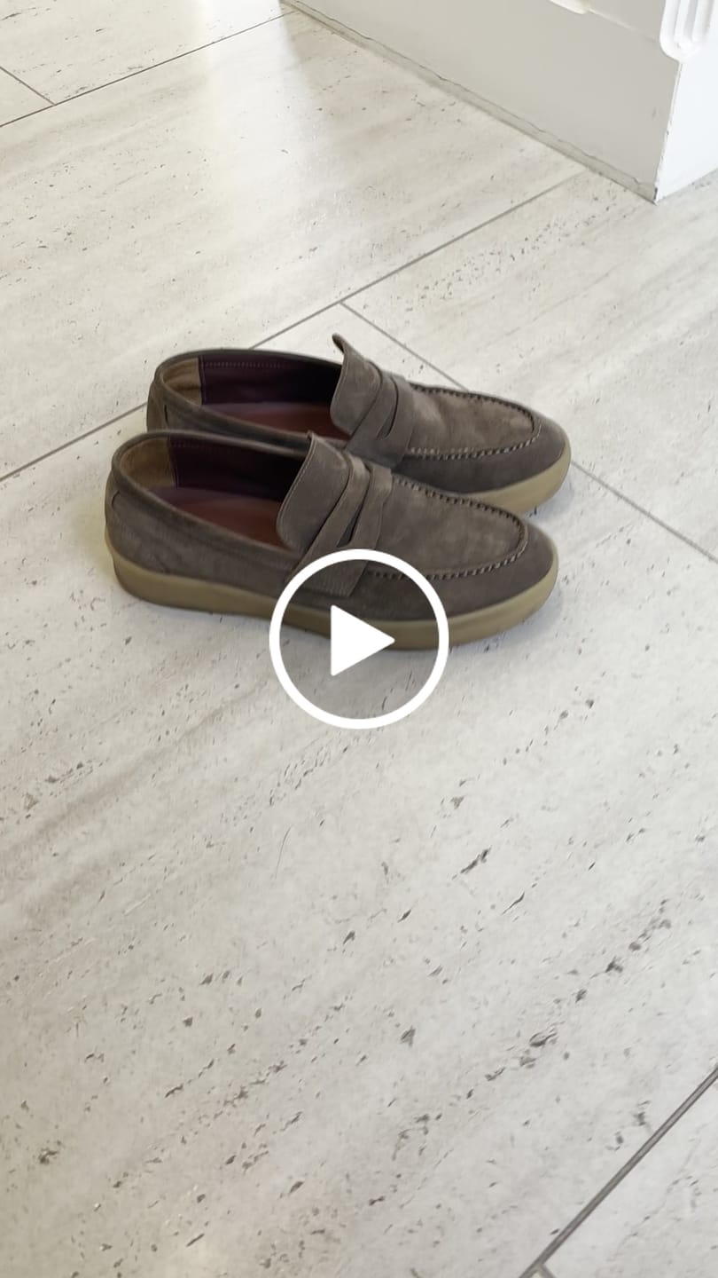 Customer video review of LP RETRO SUMMER WALK LOAFERS CARAMEL SUEDE