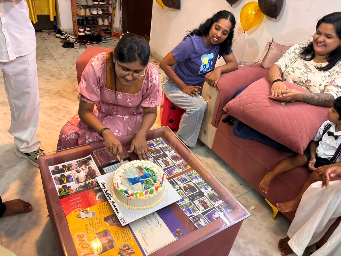 Customer photo review of Beautiful Photo Cake