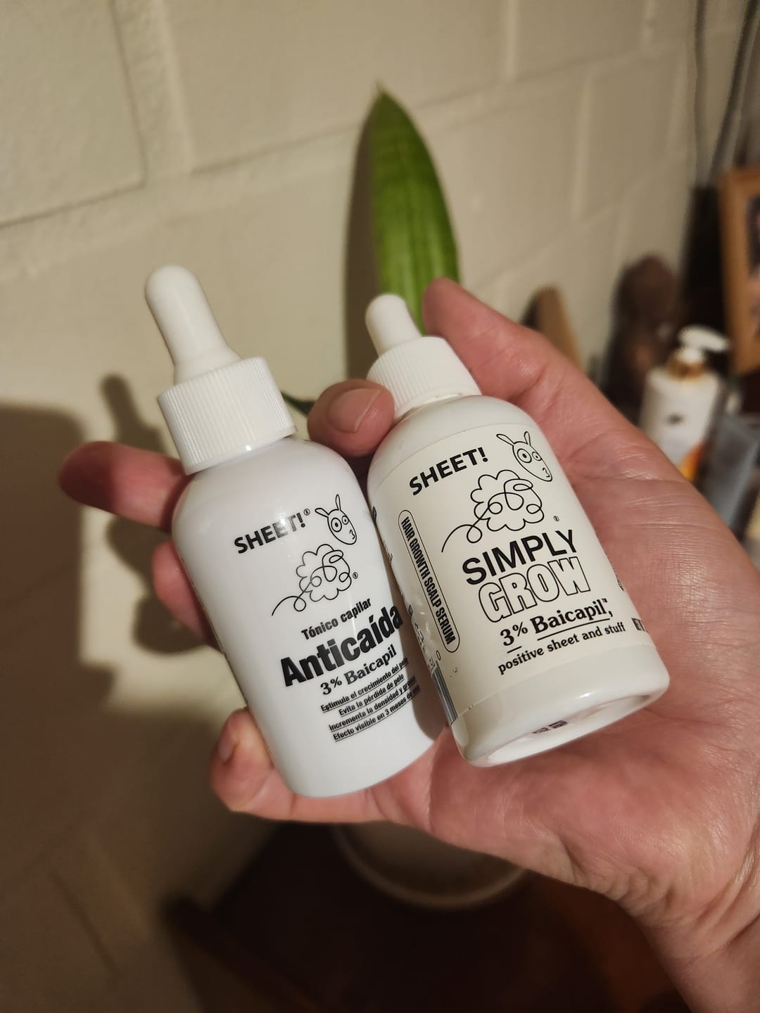 Customer photo review of Tónico Anticaída