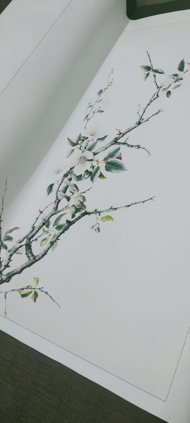 Customer photo review of Monochrome Bloom