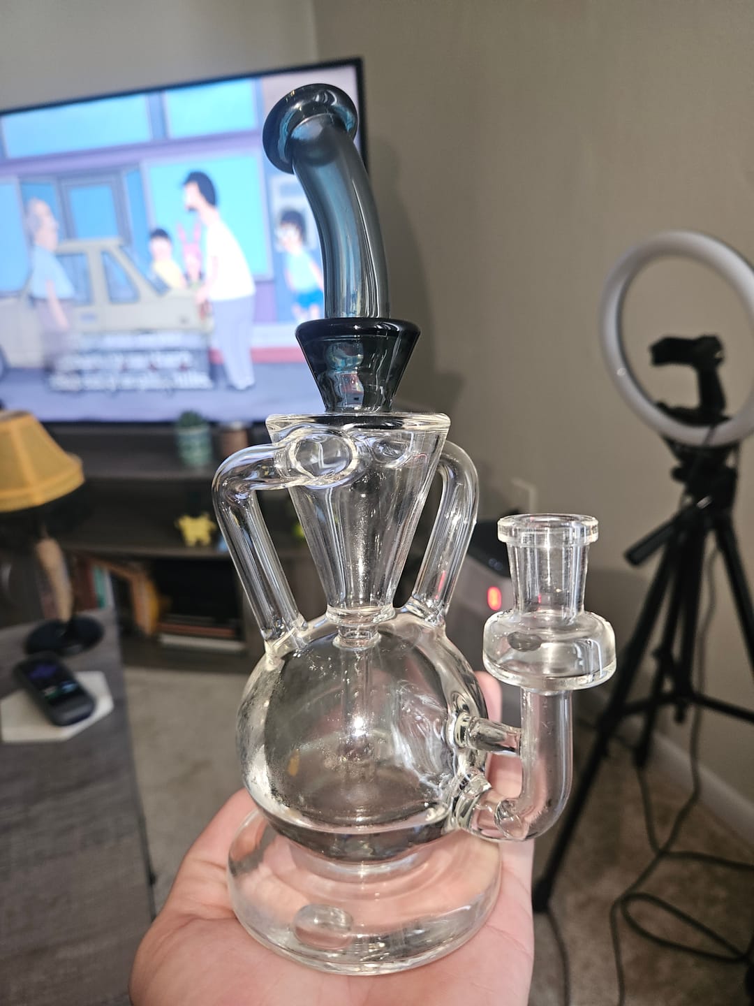 Customer photo review of AFM 9.5″ Magic Ball Recycler Dab Rig