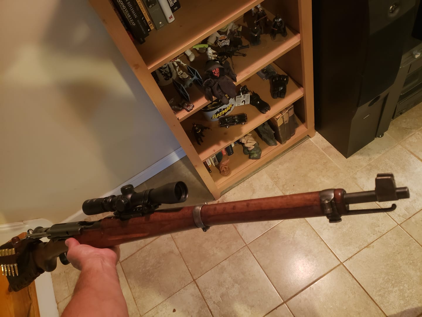 Customer photo review of Swiss Schmidt–Rubin 1911, K11, 96/11 NDT Scout Mount for Long Eye Relief Scopes