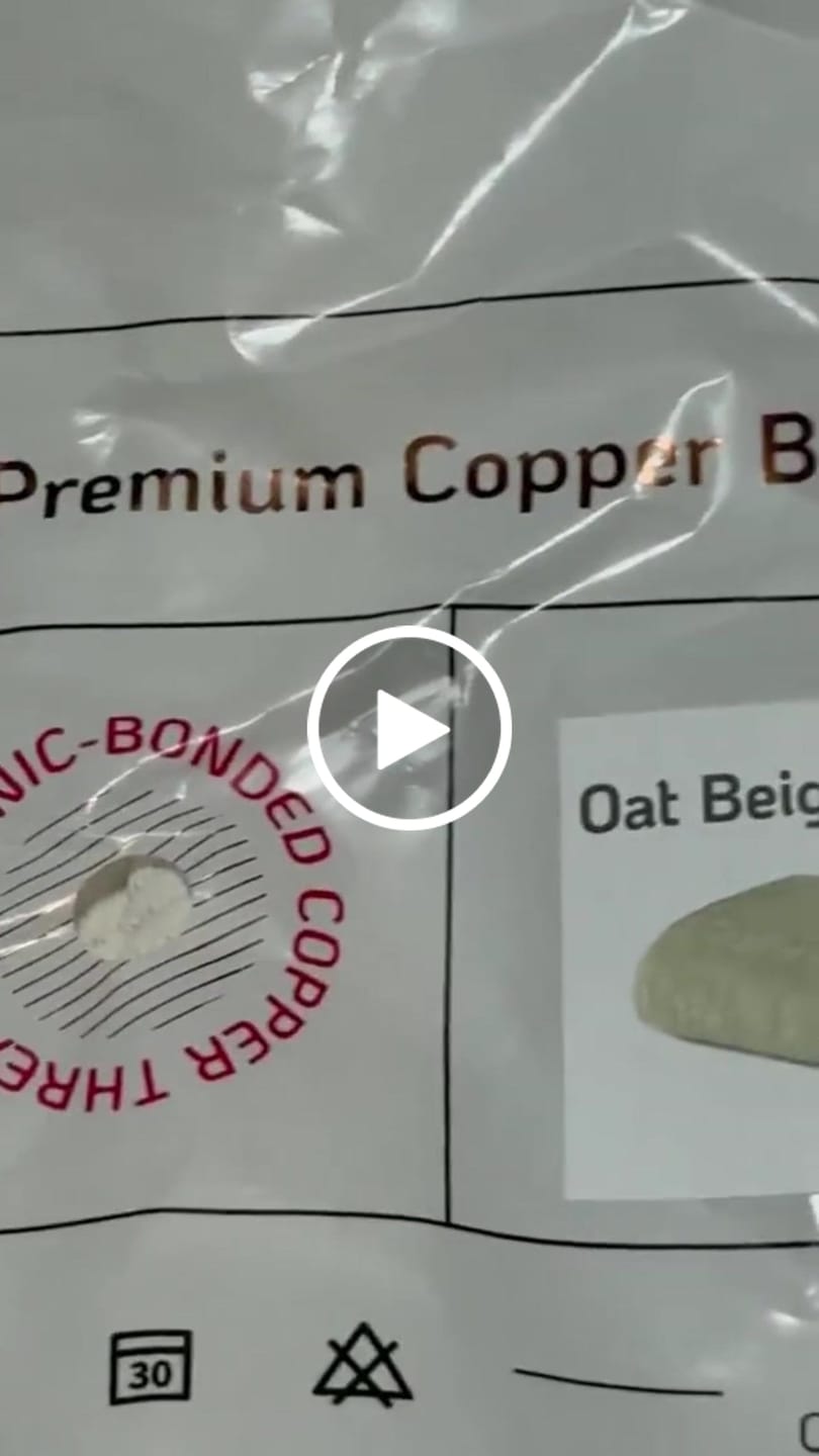 Customer video review of Premium Copper Bath Towel | Antibacterial