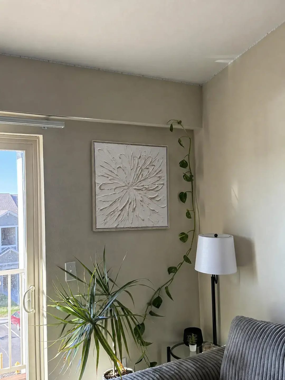 Customer photo review of Petal Sculpture Floral Wall Art