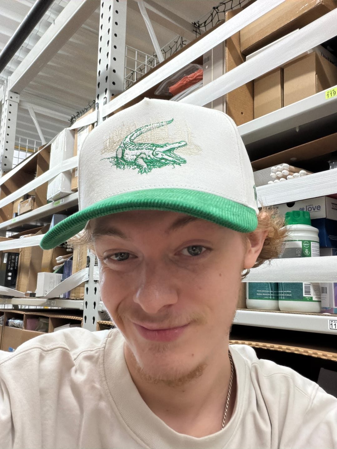 Customer photo review of Bayou Corduroy Brim Hat