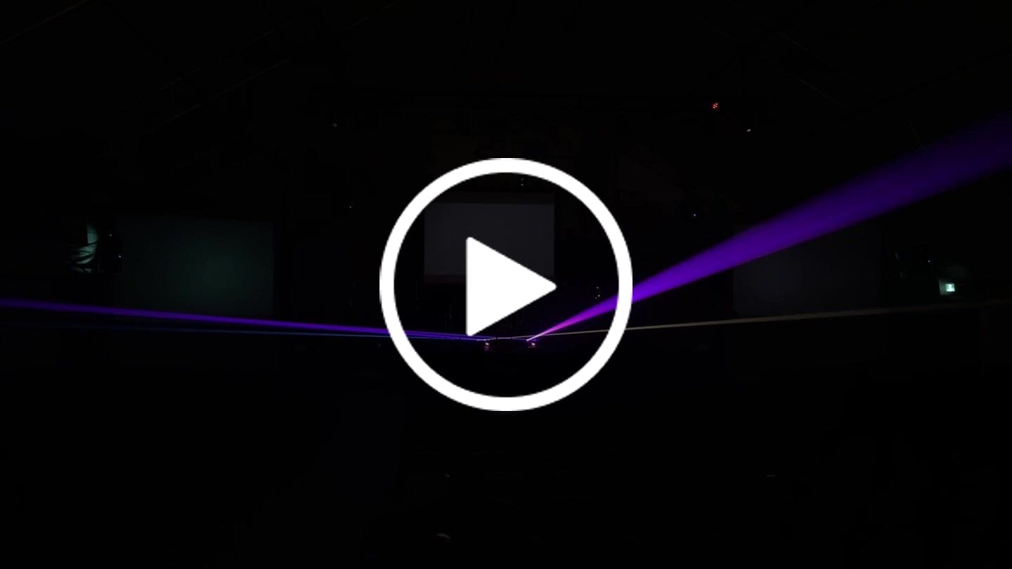 Customer video review of MOKA SFX MK-LS06 6-eye Swing Laser Light Projector