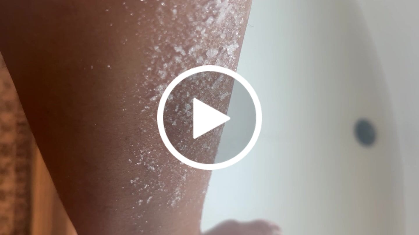 Customer video review of Awapuhi Luxe Sugar & Salt Body Scrub 9 oz