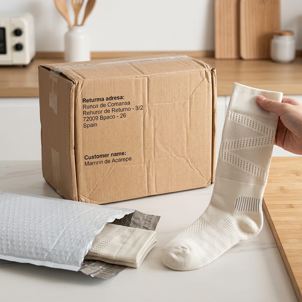 Customer photo review of The 12-Hour Sock