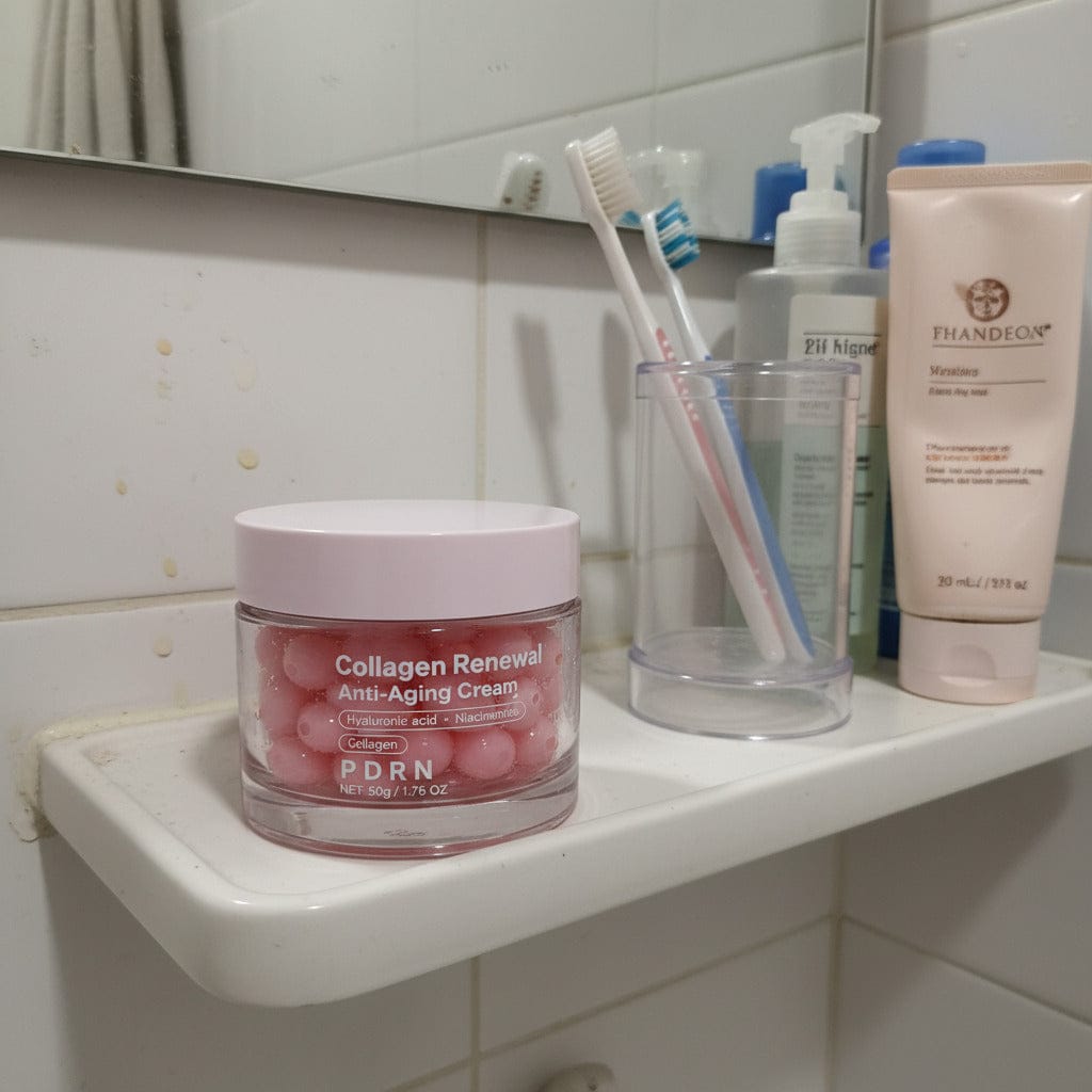 Customer photo review of Crema Capsule PDRN al Collagene – Idratante e Rimpolpante