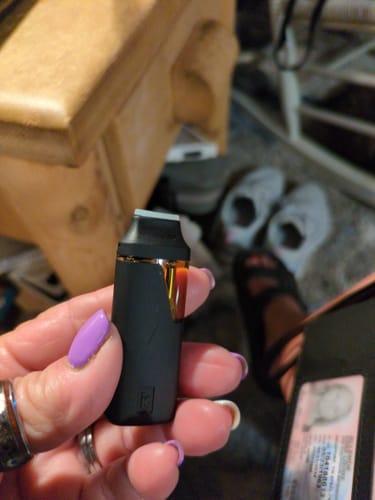 PUR VYB - 2G THCa Live Resin - Wedding Cake (Hybrid) photo review
