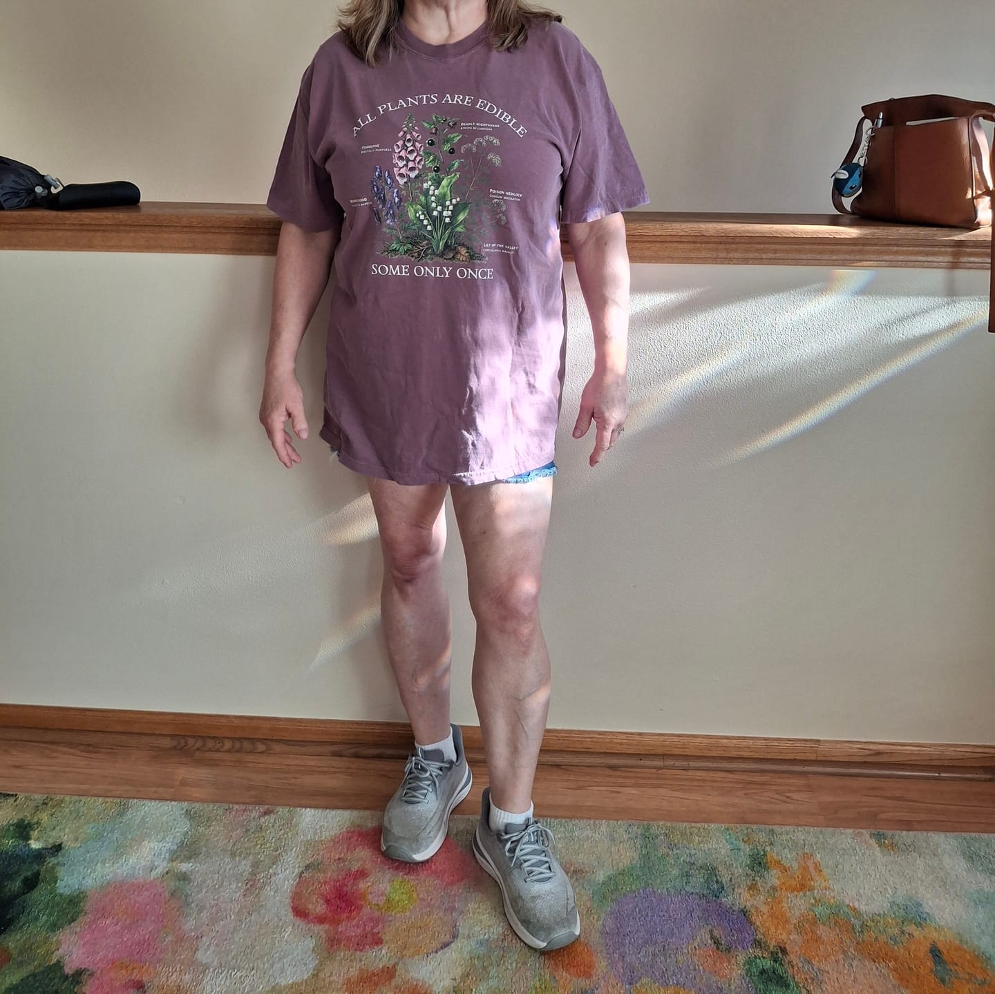 Customer photo review of All Plants Are Edible T-Shirt