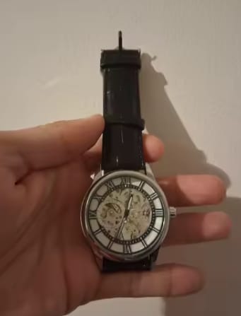 Customer photo review of Reloj Amox Skeleton Automático