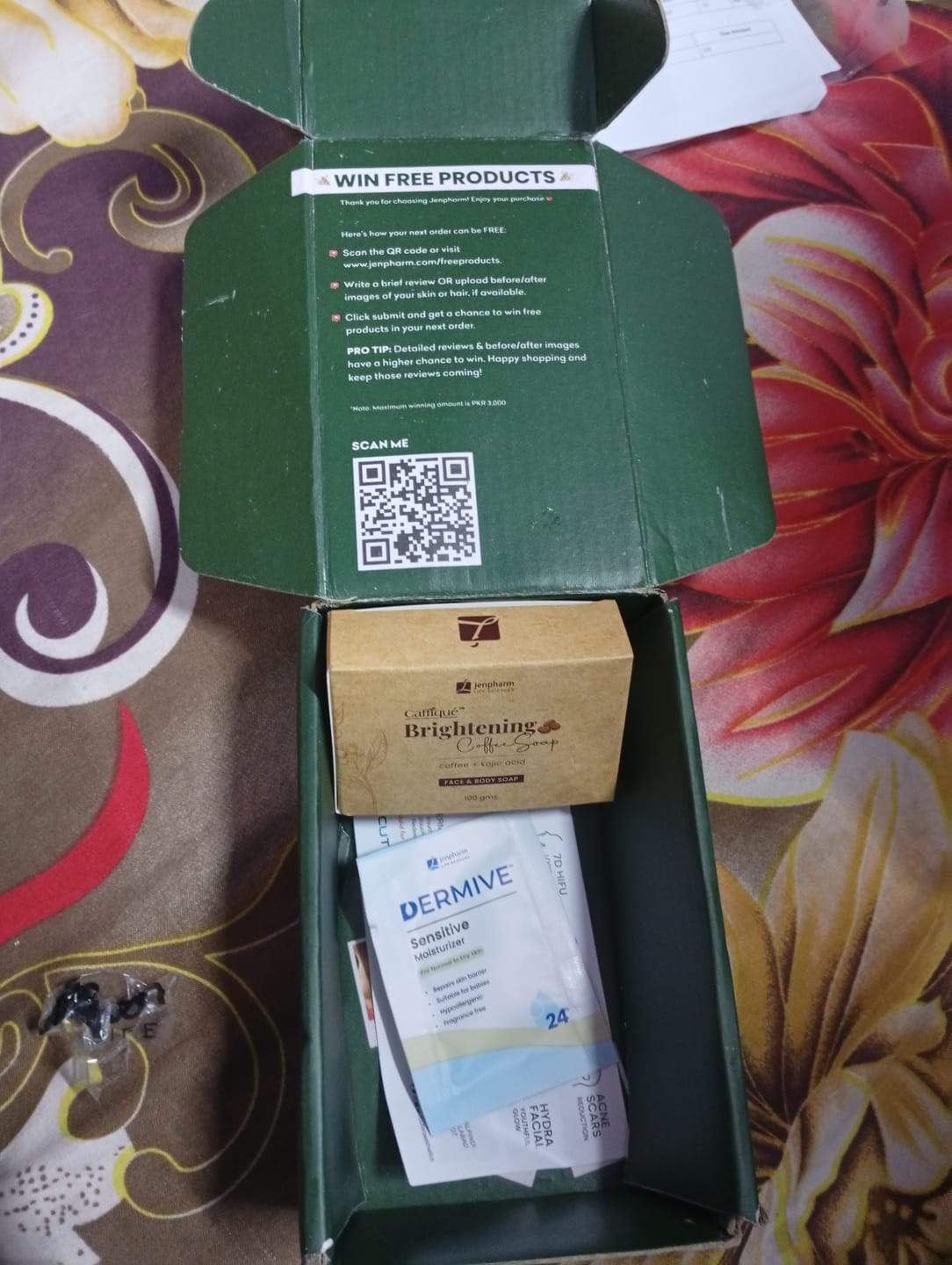 Customer photo review of Brightening Coffee Soap