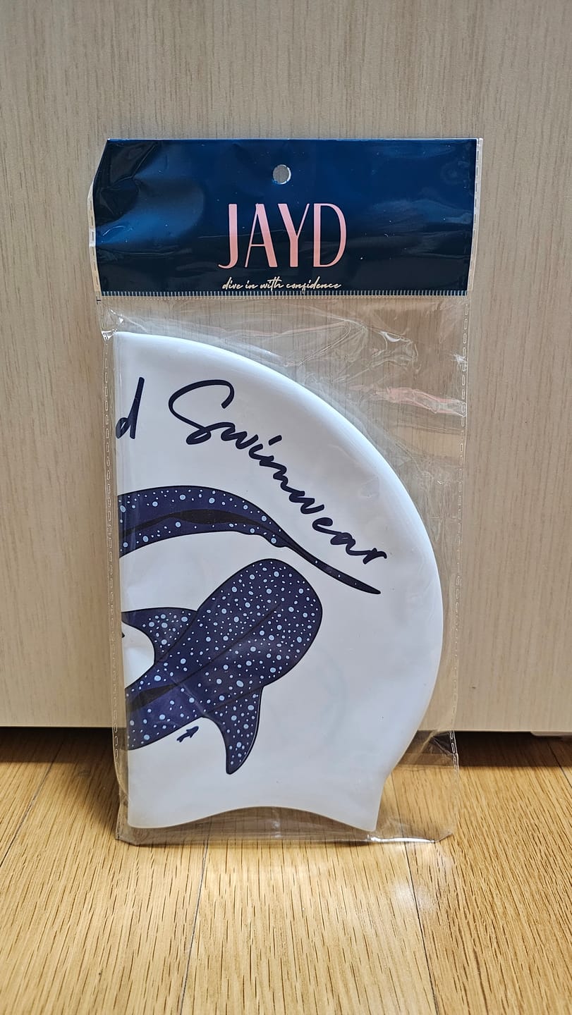 Customer photo review of JAYD Swim Cap - Magic