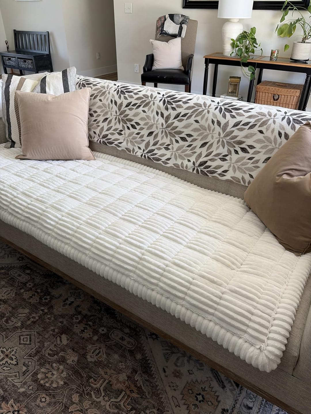 Customer photo review of Koselig Sofatrekk