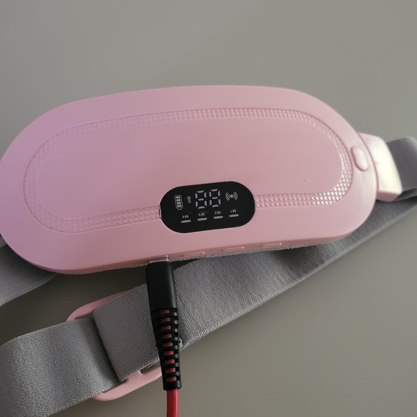 Customer photo review of Thermiva™ - Portable Cordless Heating & Vibration Belt for Menstrual Cramps