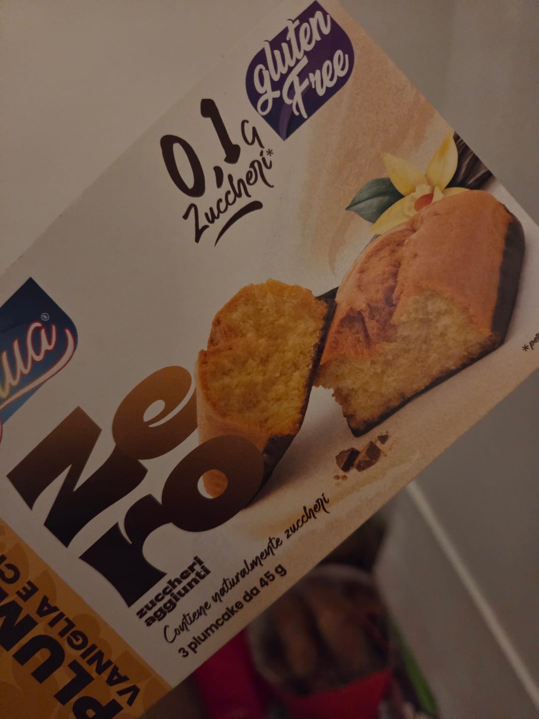 Customer photo review of Plumcake con base di cioccolato gusto vaniglia