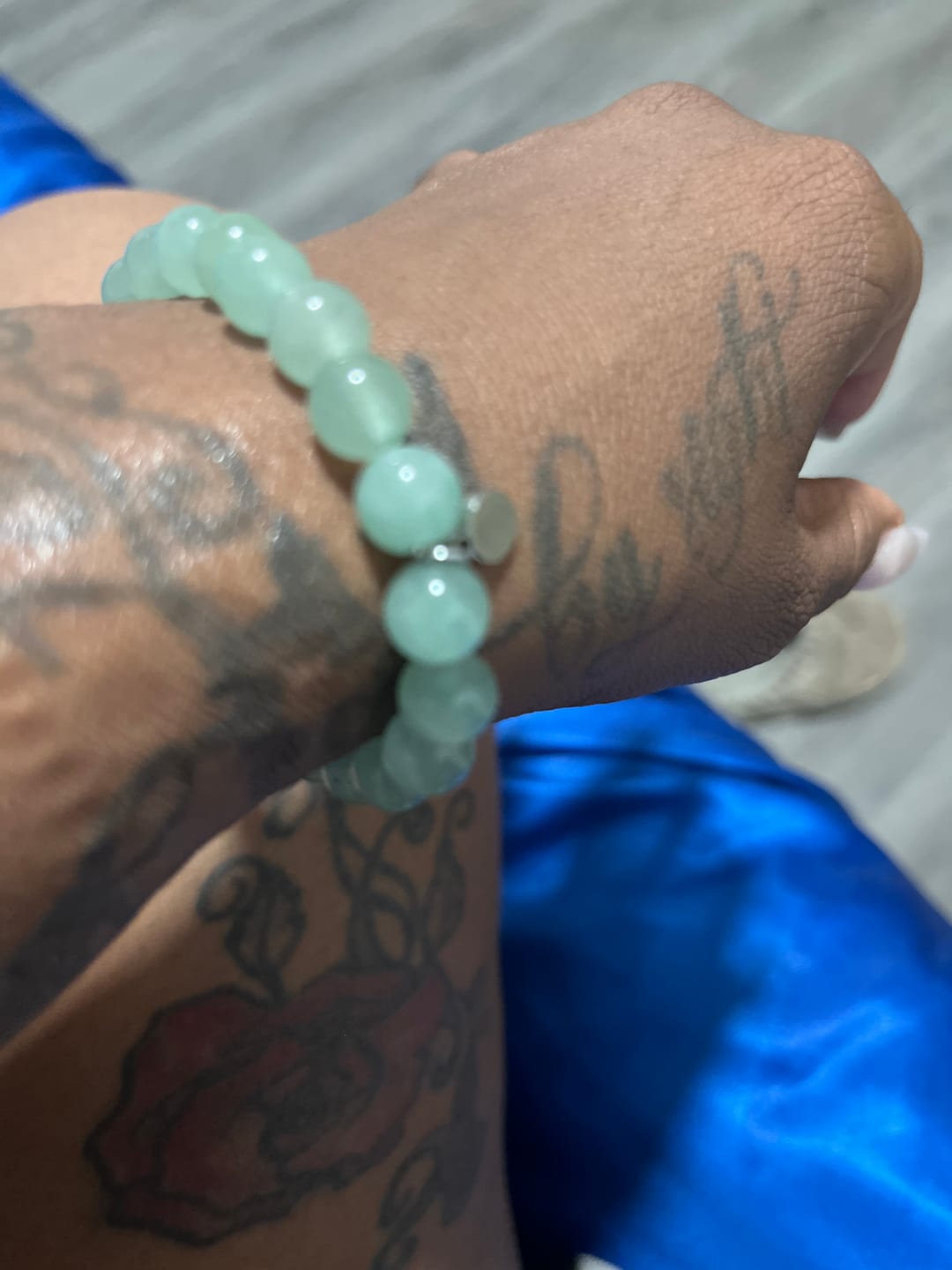 Customer photo review of Aventurine Bracelet