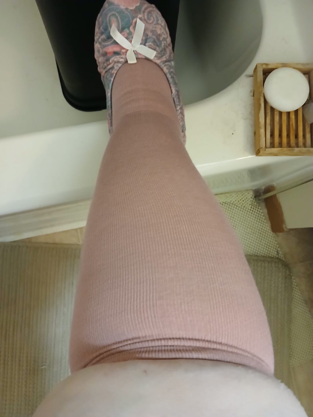 Customer photo review of EverSock™ Bamboo Compression Socks