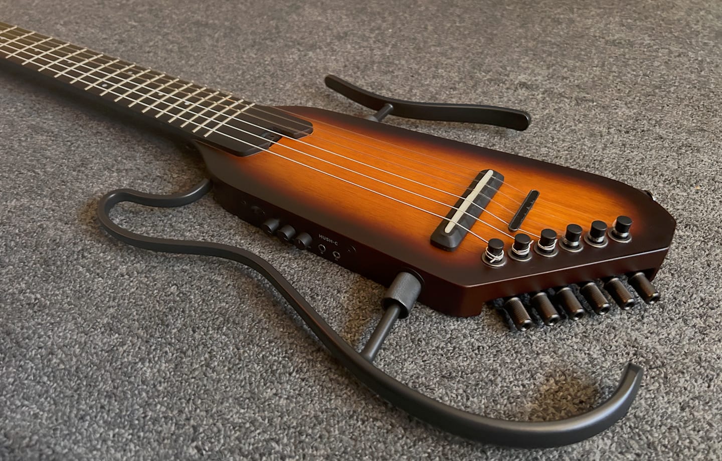 Customer photo review of Donner HUSH C Nylon String Travel Guitar
