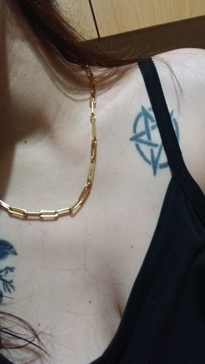 Customer photo review of Colar Matilde