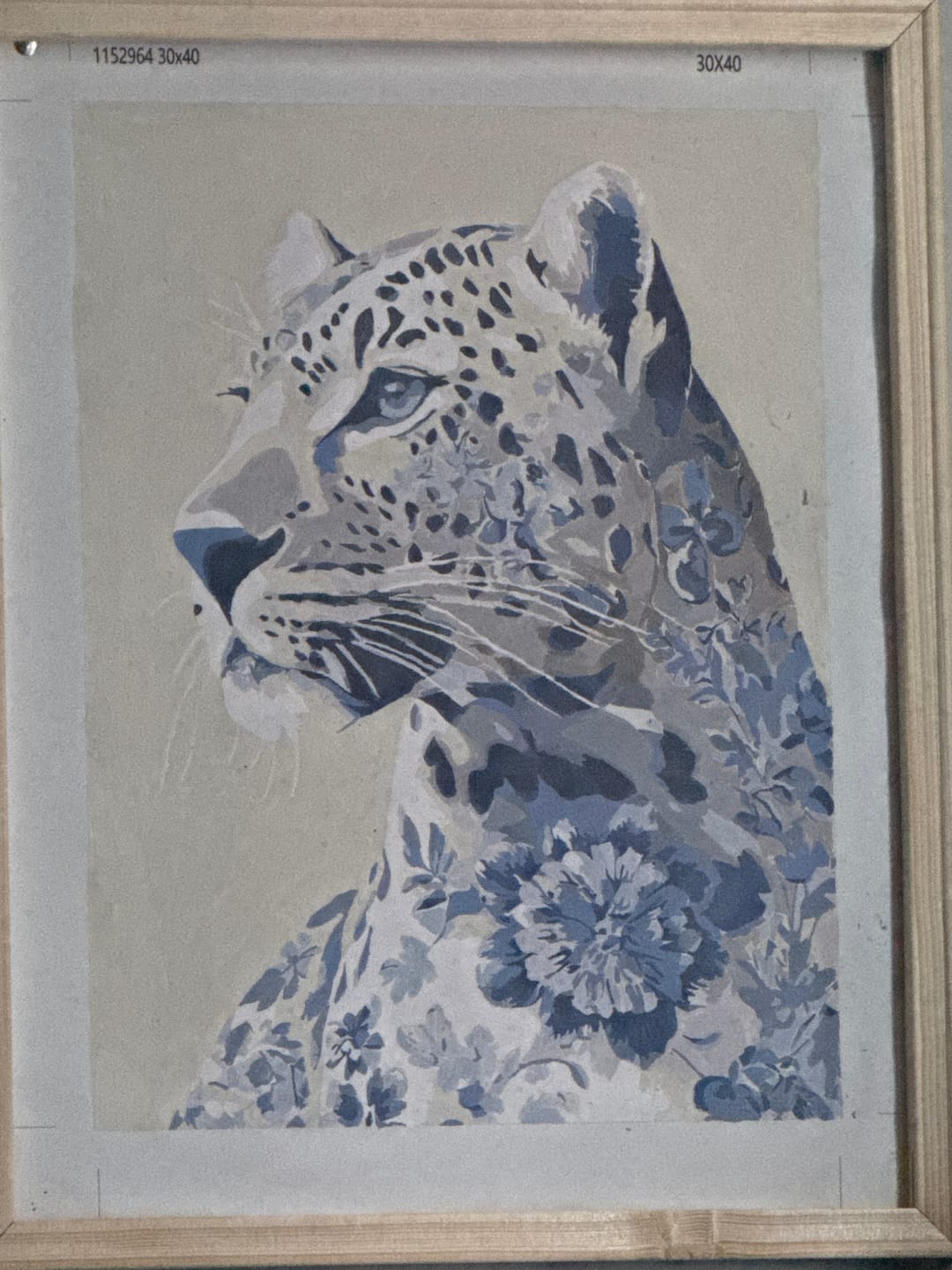 Customer photo review of Surprise Painting | Paint by Numbers