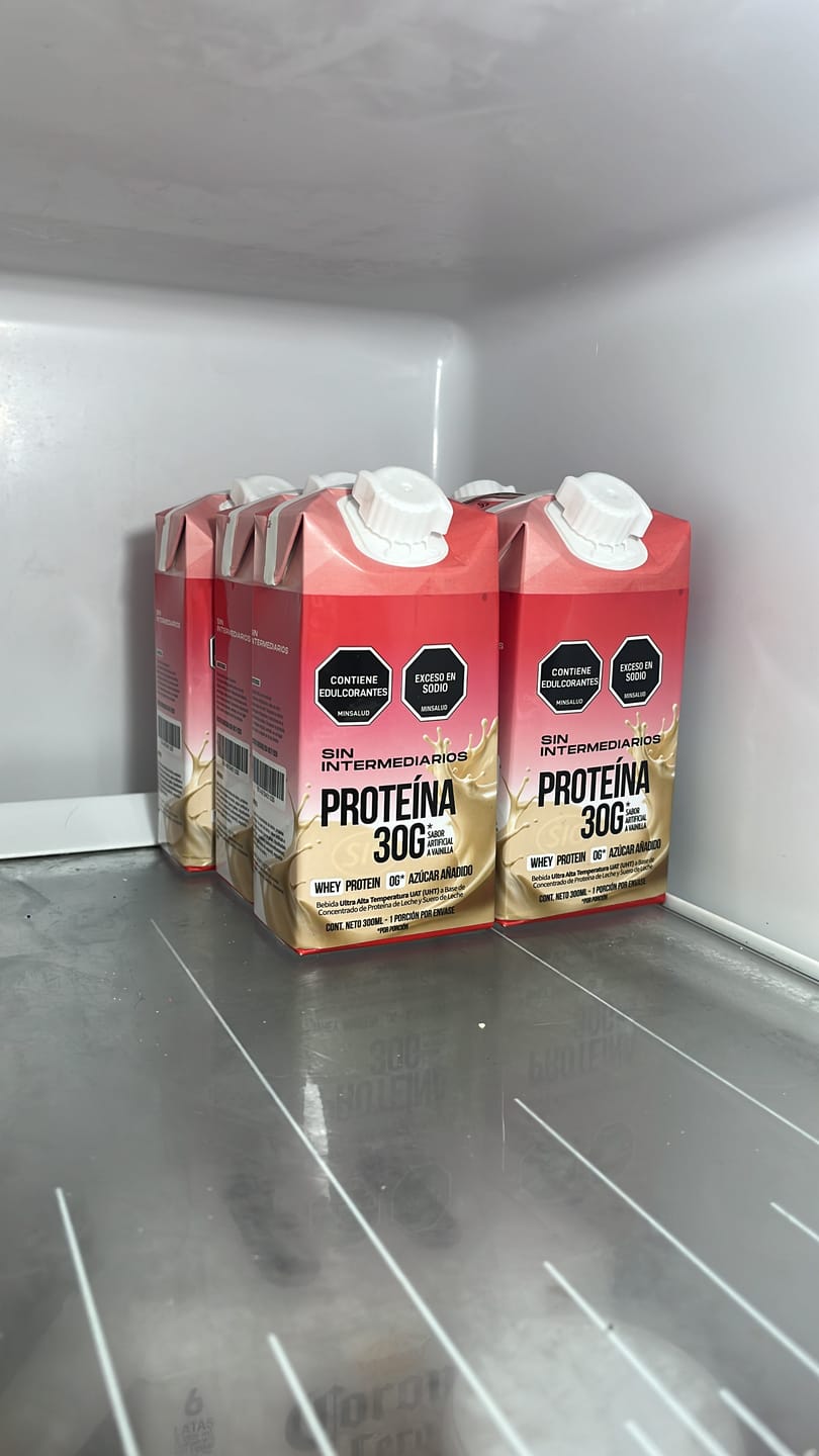 Customer photo review of RTD Batido de Proteína Vainilla