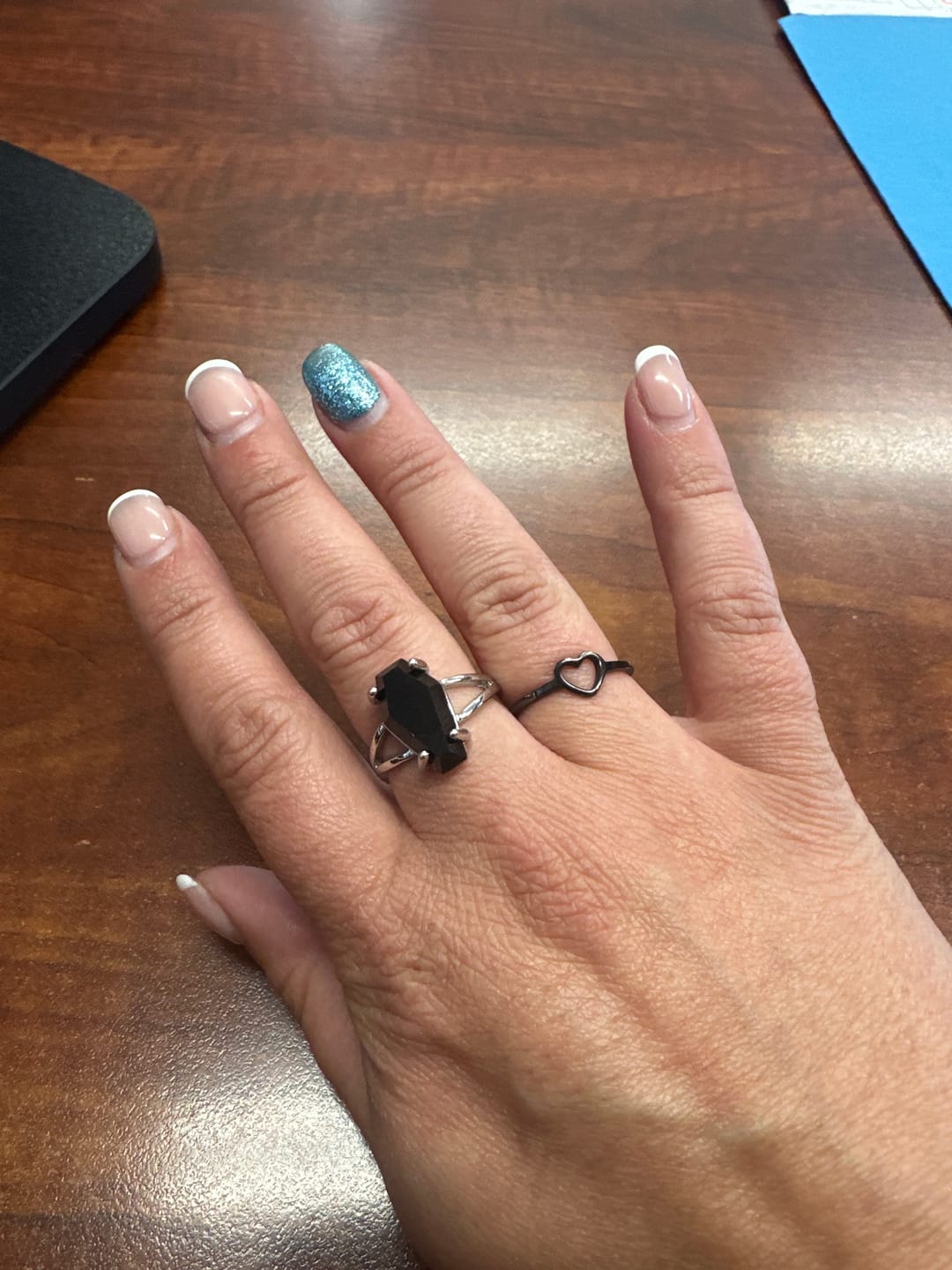 Customer photo review of Coffin Ring