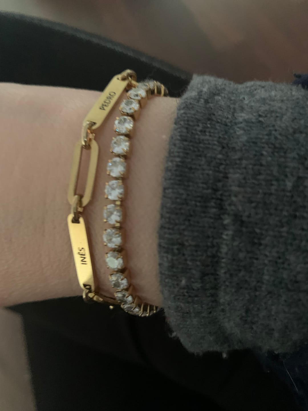 Customer photo review of Pulseira Ava