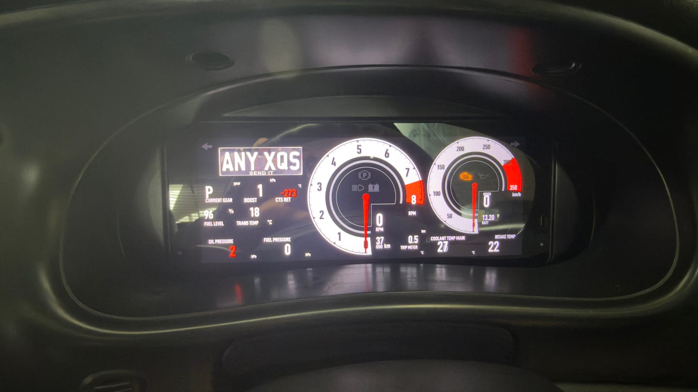 Customer photo review of Holden Monaro VX / Commodore VT-VX-VU Dash Cluster Mount