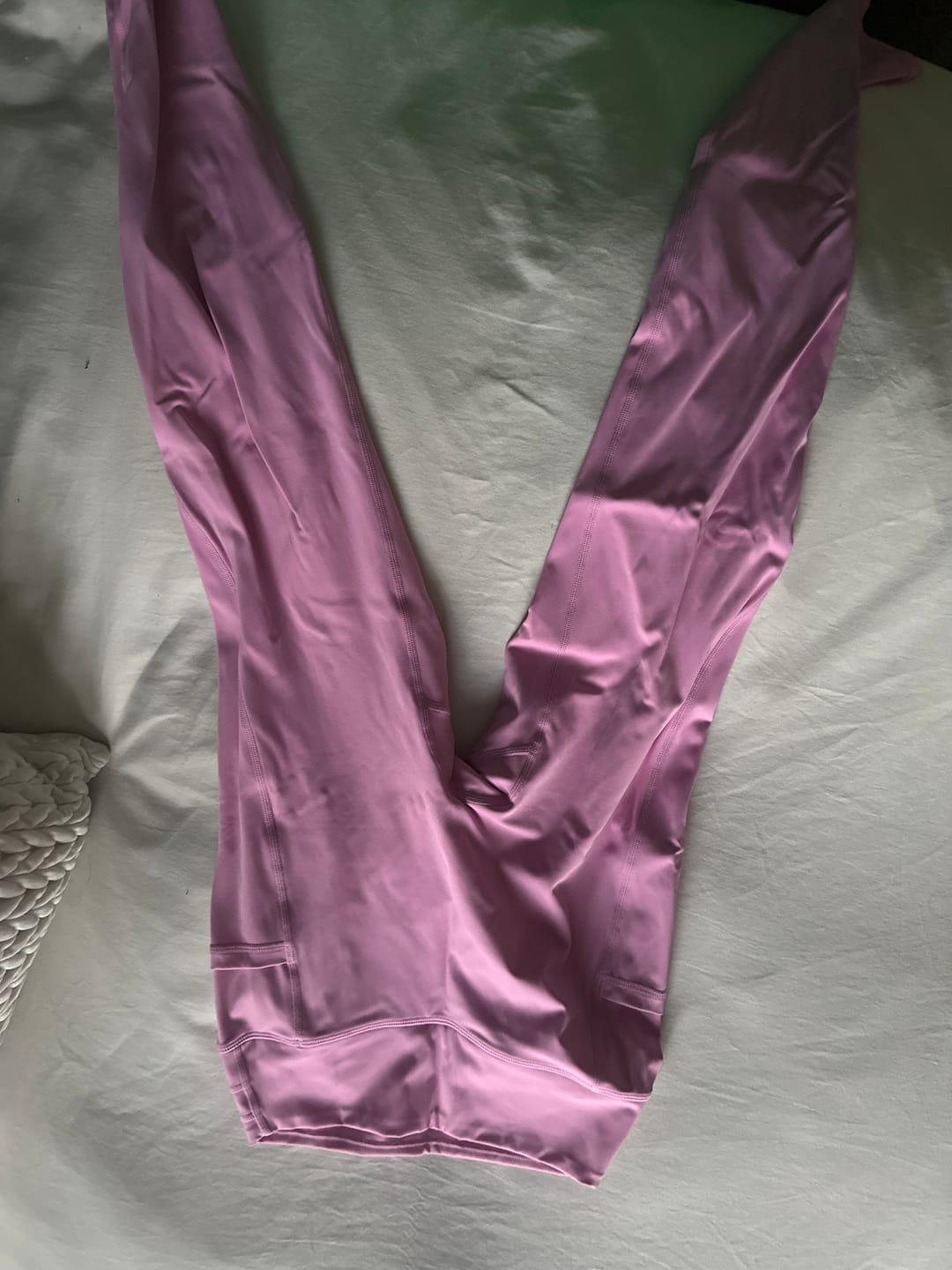 Customer photo review of High Waist Pocket Leggings