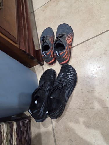 Customer photo review of Finally Walk Pain-Free Again With Our Grounding Barefoot Shoes