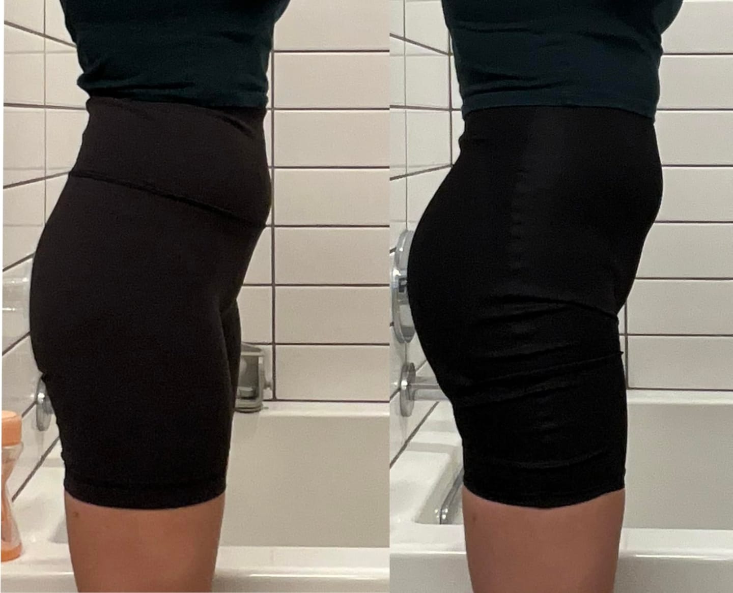 Customer photo review of CurveBlend™ Butt-Lifting Padded Shorts