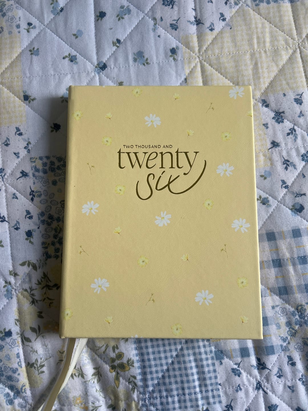 Customer photo review of 2026 Essential Planner - Butter Yellow