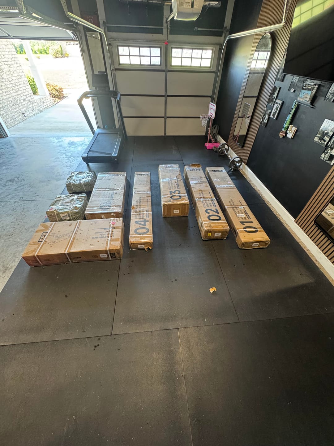 Customer photo review of EVOLPOW M2B Brute All-In-One Smith Machine Home Gym