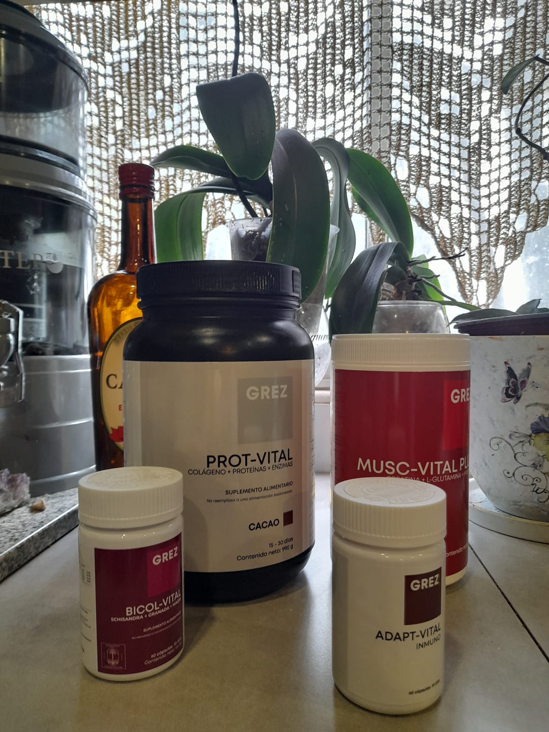 Customer photo review of Pack Blindaje Vital | Nutrición Muscular & Longevidad