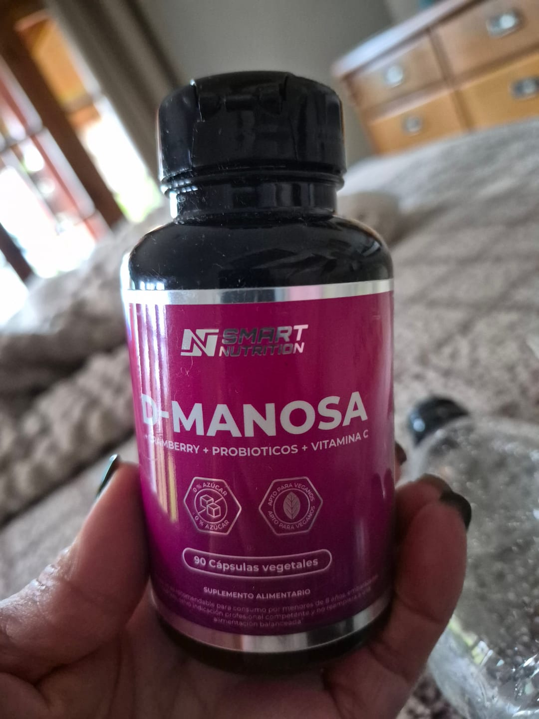 Customer photo review of D-Manosa + Cranberry + Probióticos + Vitamina C | Fórmula 4 en 1 para bienestar femenino