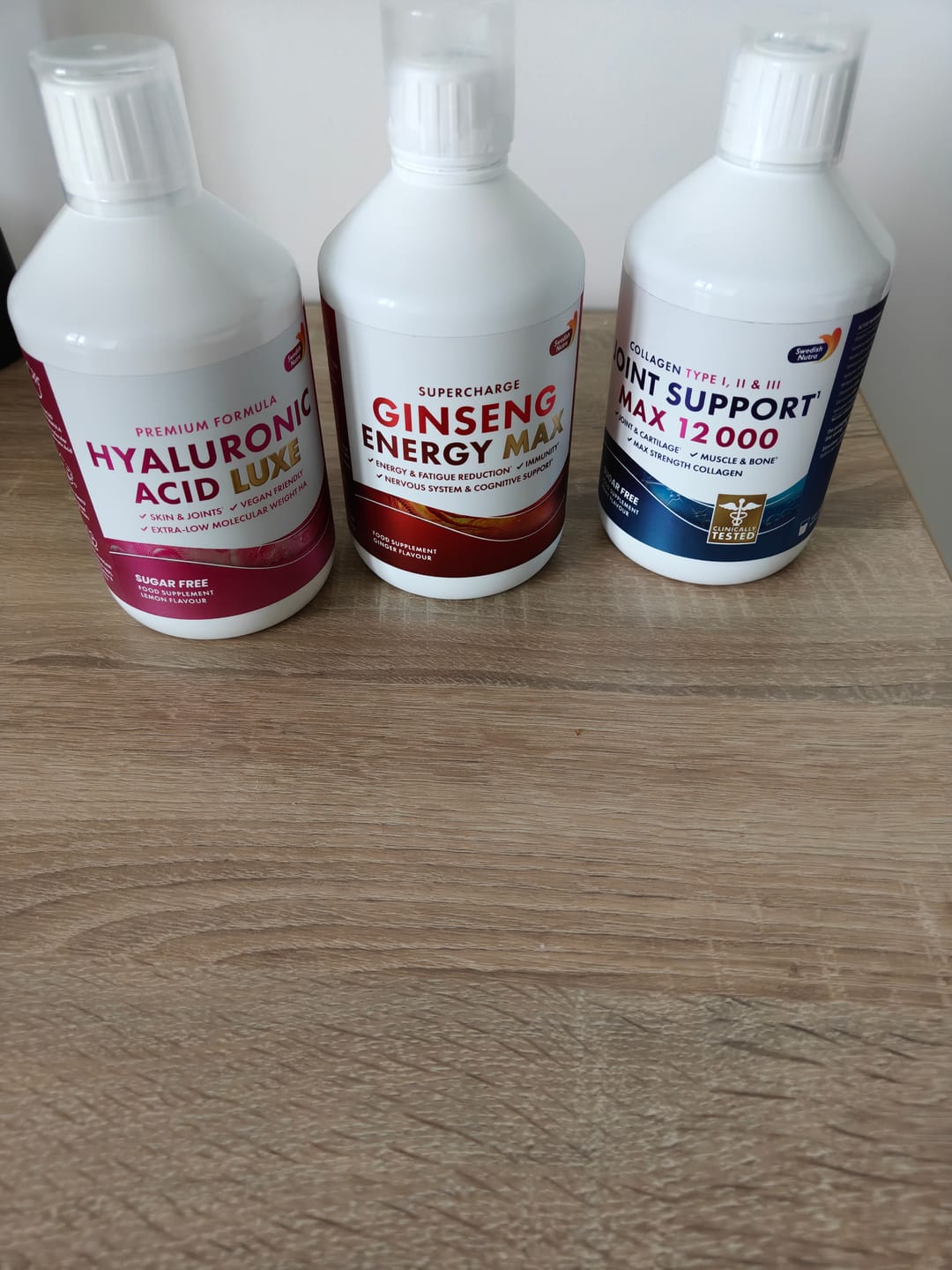 Customer photo review of Swedish Nutra - Menoplus rinkinys menopauzei su kolagenu ir hialurono rūgštimi, 2 x 500 ml