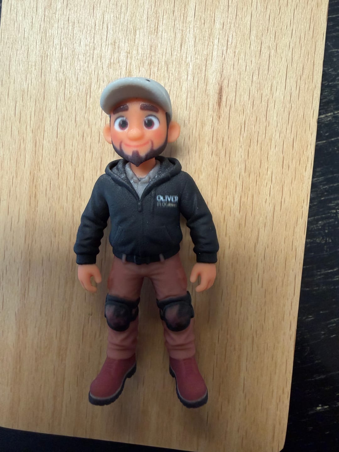 Customer photo review of Custom 3D Figurine - From Any Photo