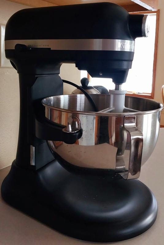 Customer photo review of KitchenAid® 7 Quart Bowl-Lift Stand Mixer