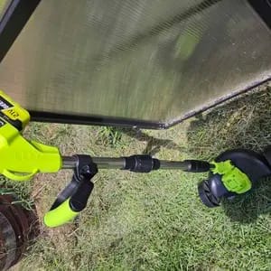 Customer photo review of 🌿⚡21V 3-in-1 Cordless String Trimmer, Edger & Mini Mower – 2 Batteries Included