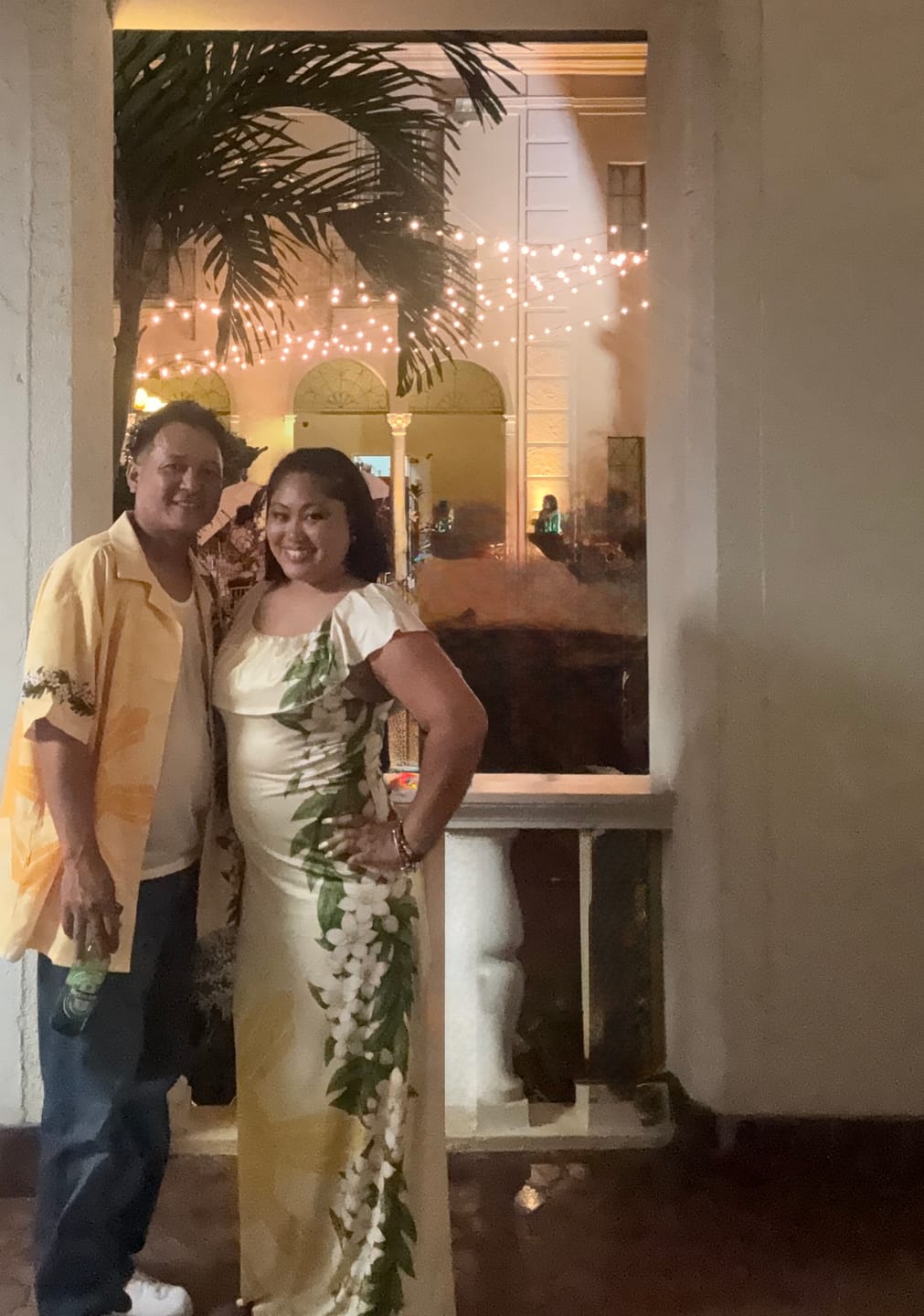 Customer photo review of Philippines Filipinos Hawaiian Shirt Sampaguita Flower Sun Pattern Island Style