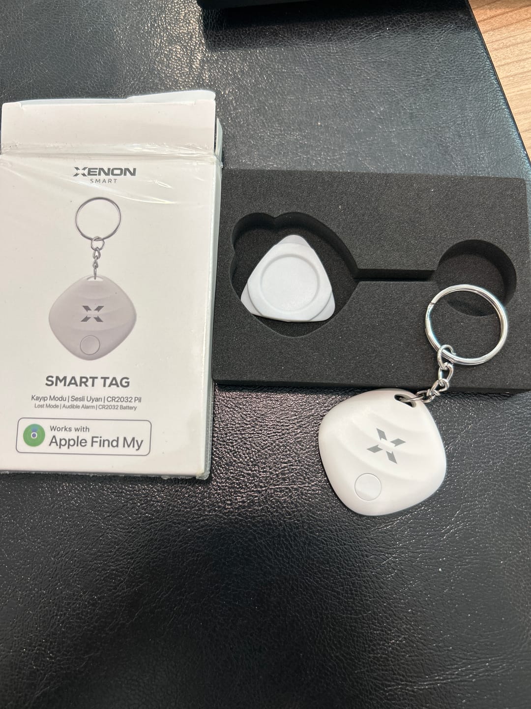Customer photo review of Takip Cihazı | Smart Tag, Apple Find My ve Siri Uyumlu, Bluetooth, Sesli, Eşya Bulucu (Beyaz - X6605)