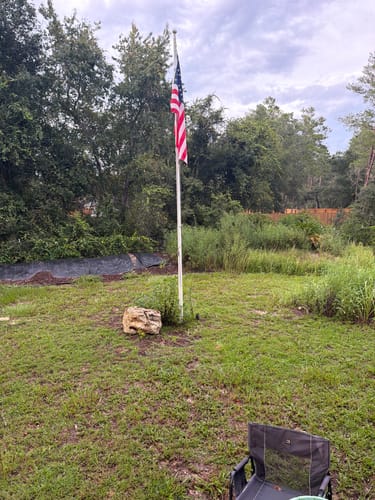 Customer photo review of 4' x 6' American Flag