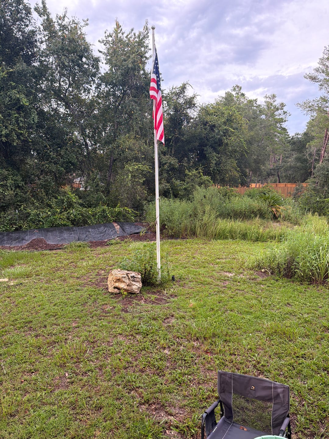 Customer photo review of 4' x 6' American Flag