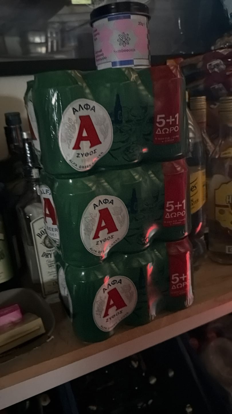 Customer photo review of Alfa beer can - 6x330ml