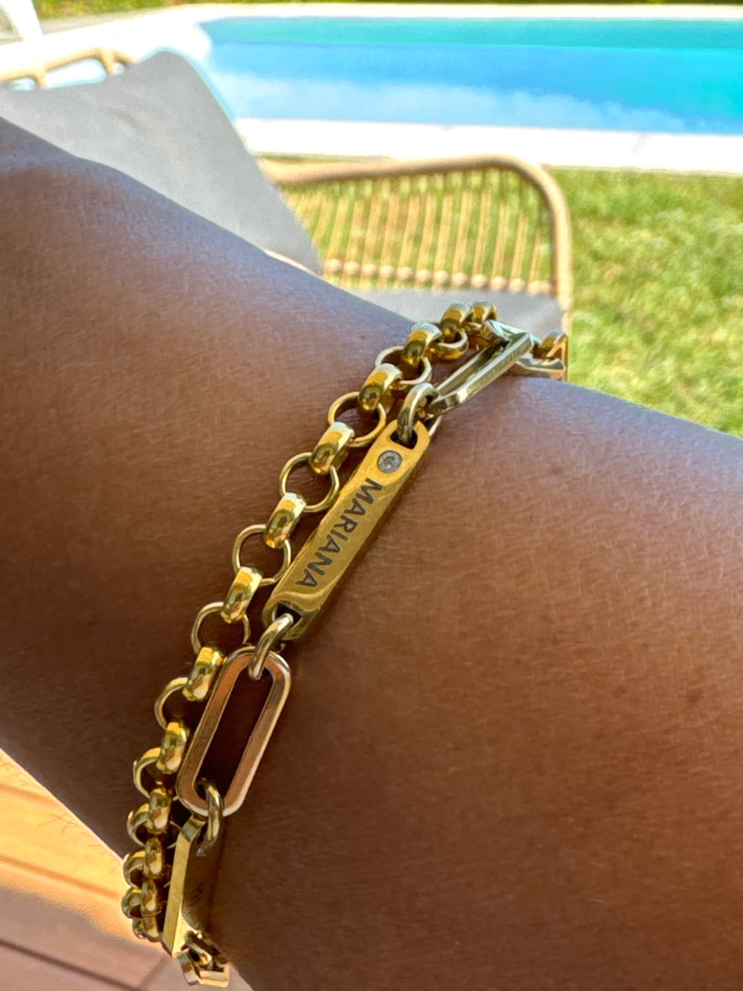Customer photo review of Pulseira Matilde