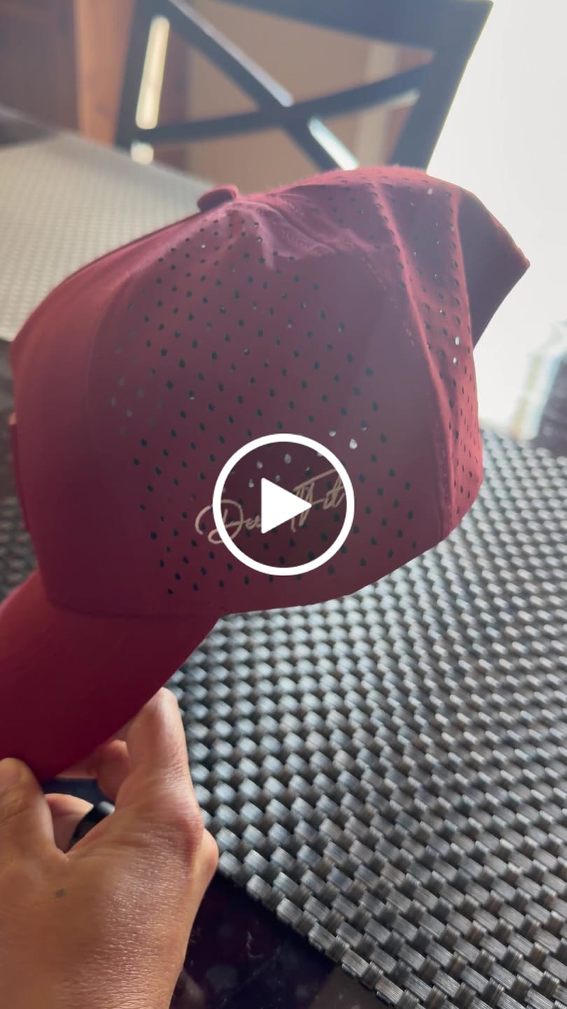 Customer video review of Core Performance Hat- Red
