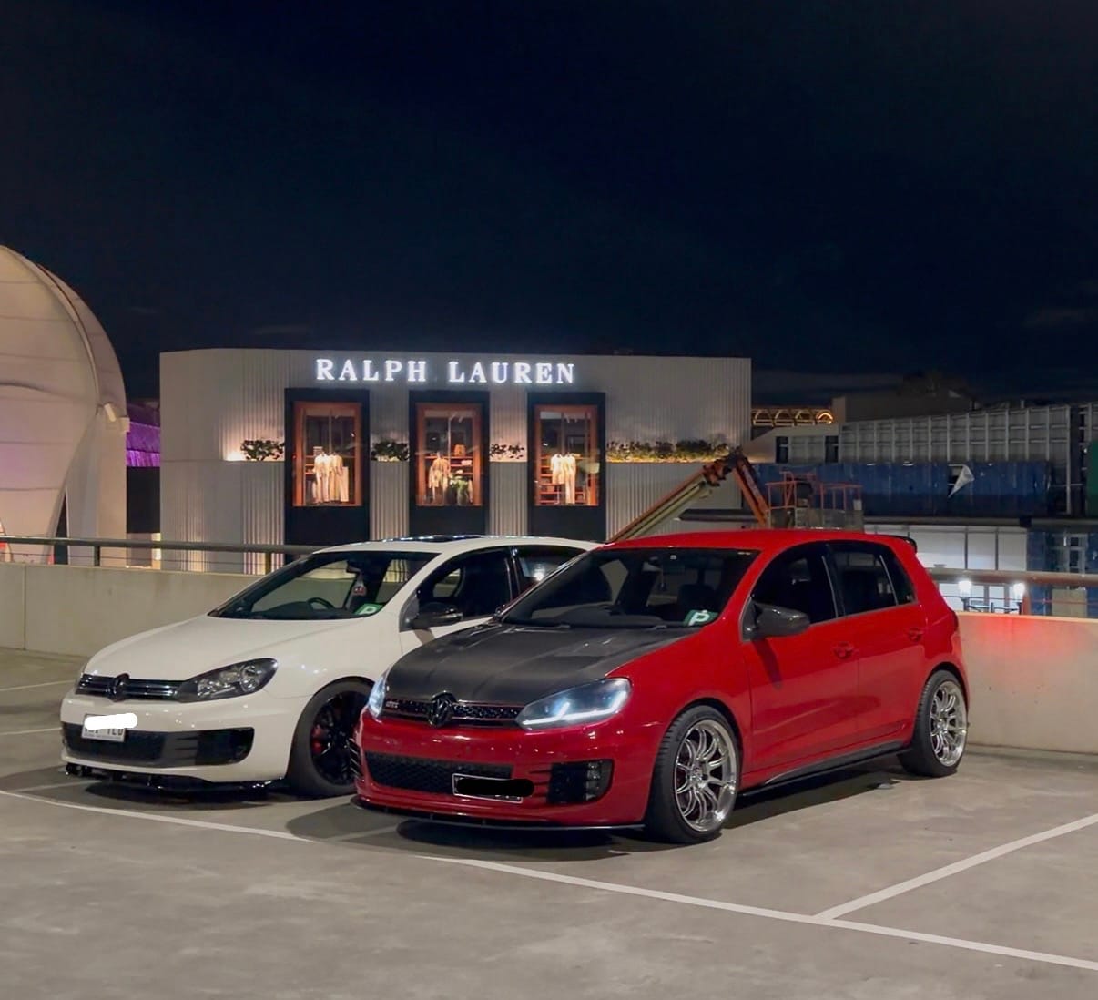 Customer photo review of MK6 Golf GTI Full Lip Splitter Set